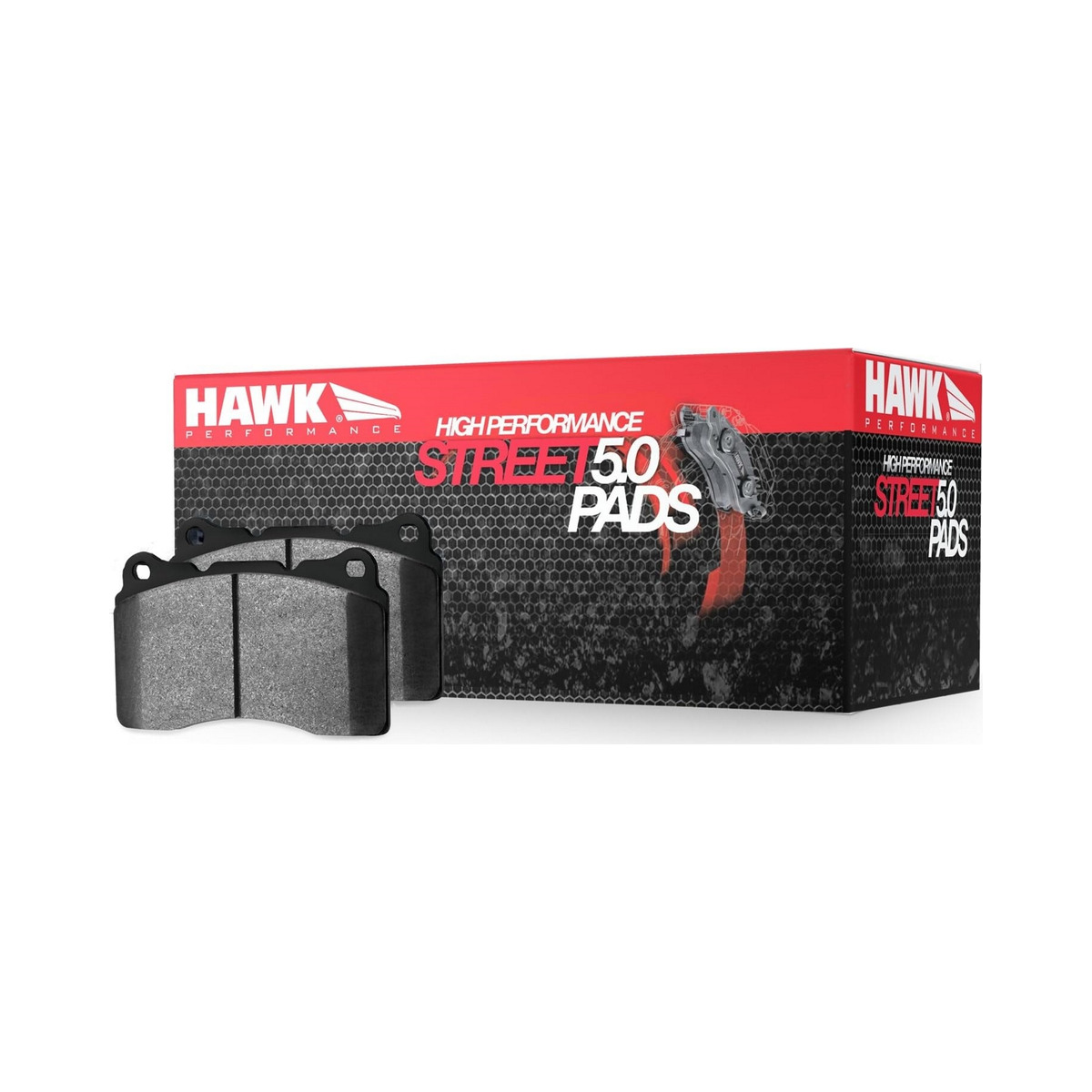 Hawk HPS 5.0 Rear Brake Pads for BMW i8 2014-2020 Image Hawk Performance Rear Disc Brake Pads HPS 5.0 w/0.675 Thickness For BMW i8 2014-2020
