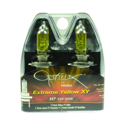 Hella Optilux H7 12V 55W XY Xenon Yellow Halogen Bulbs For BMW i3 2014-2017
