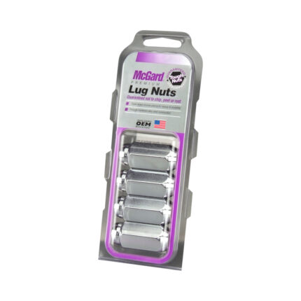McGard Hex Cone Seat Style Lug Nut 4-Pack Chrome For Tesla Model 3/Y/S/X