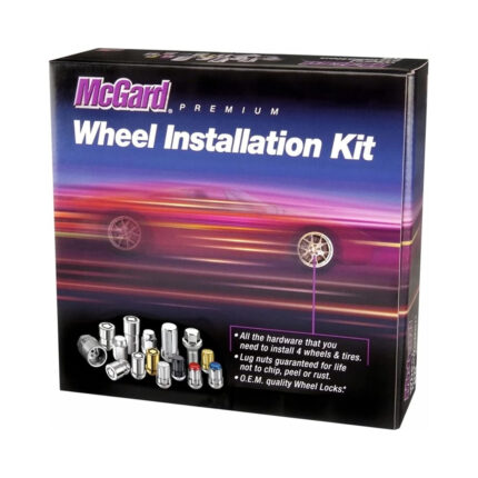 McGard SplineDrive Cone Tuner 5 Lug Install Kit w/Locks & Tool Chrome for Chevrolet Bolt Ev 2017-2023