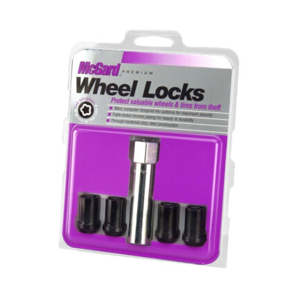 McGard Tuner Style Cone Seat Wheel Locks Set - 4pk. Black for Chevrolet Bolt Ev 2017-2023