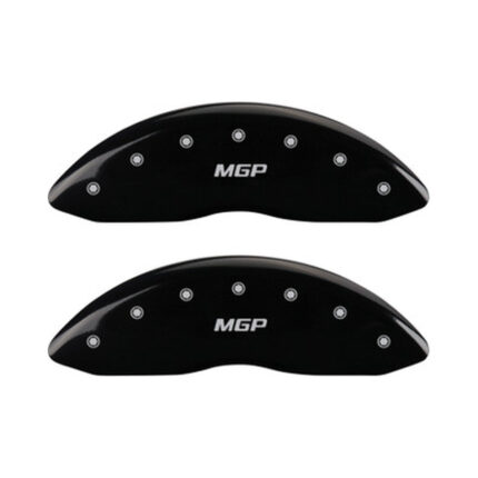 MGP black caliper cover set for BMW i8 with silver logo