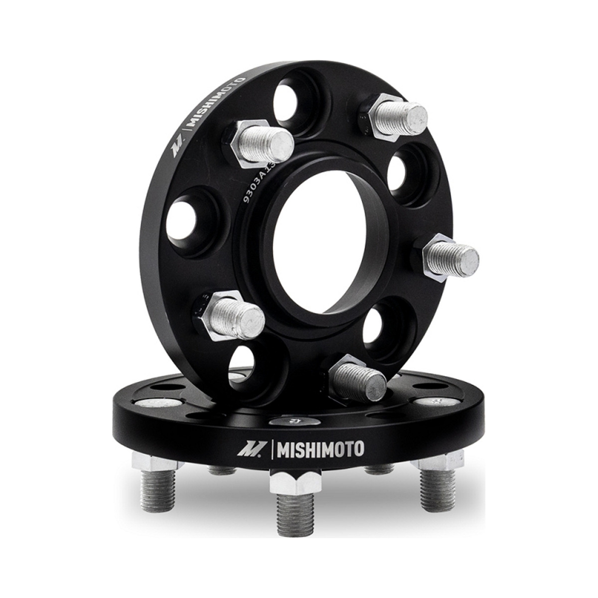 Mishimoto Wheel Spacers 5x114.3 15mm BK For Tesla Model Y 2020-2024 Image Mishimoto Wheel Spacers 5x114.3 15mm BK For Tesla Model Y 2020-2023