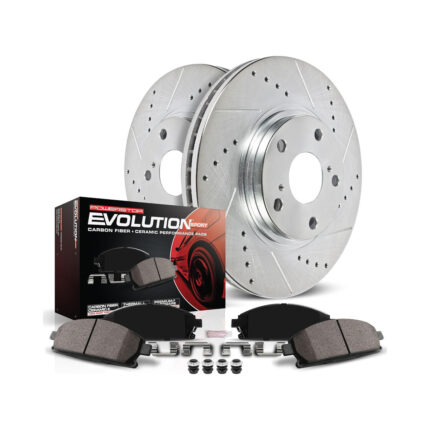 Power Stop Front Z23 Evolution Sport Brake Kit For Chevrolet Bolt EV 2017-2023