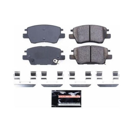Power Stop Front Z23 Evolution Sport Ceramic Brake Pads w/Hardware For Chevrolet Bolt EV 2017-2023