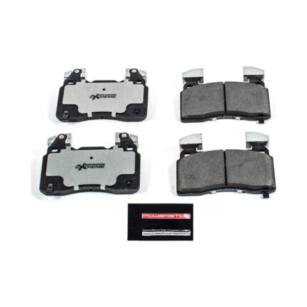 Power Stop Front Z26 Extreme Street Carbon-Fiber Ceramic Brake Pads For Tesla Model X 2016-2/2021