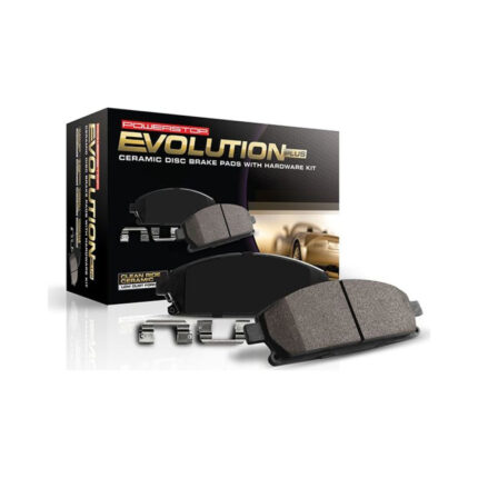 Power Stop Rear Z17 Evo Ceramic Pads wHardware For 2017-2023 Tesla S