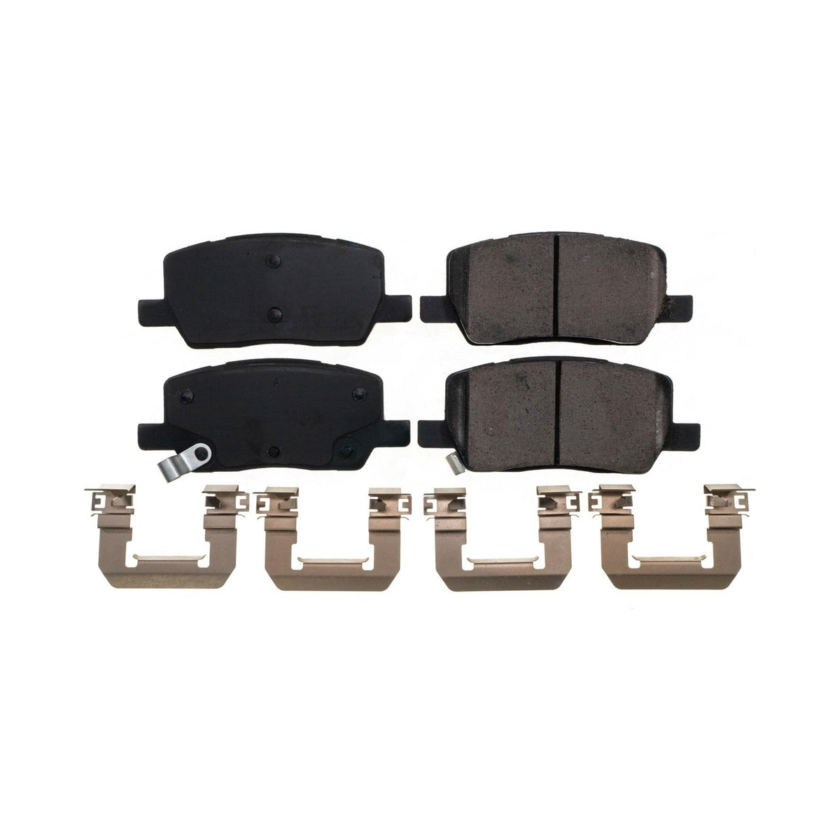 Power Stop Rear Z17 Evolution Ceramic Pads w/Hardware For 2017-2023 Tesla X Image Power Stop Rear Z17 Evolution Ceramic Pads w/Hardware For 2017-2023 Tesla X
