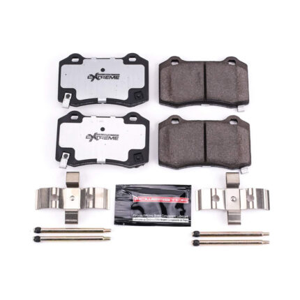Power Stop Rear Z26 Carbon-Fiber Ceramic Extreme Street Brake Pads For Tesla Model X 2016-2021