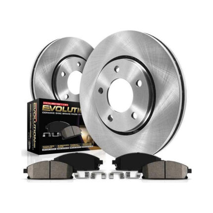 Power Stop Z17 Evolution Plus Stock Replacement Front Brake Kit For Chevrolet Bolt EV 2017-2023