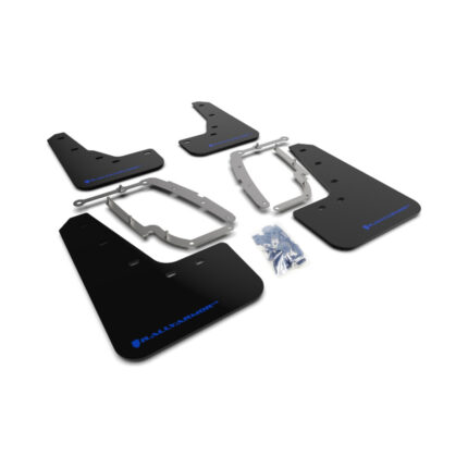 Rally Armor Black UR Mud Flap w/ Blue Logo For 2017-2023 Tesla Model 3